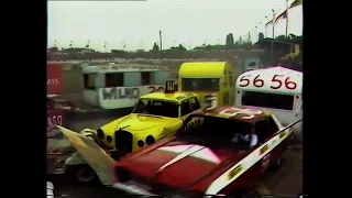 Banger Racing Caravan Race 1981