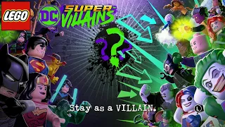 LEGO DC SUPER-VILLAINS - Choosing Both Endings (Villain & Hero) + Epilogue