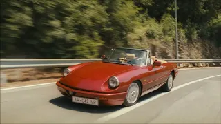 Alfa Romeo Spider car chase, Portofino