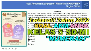 SOAL AKM NUMERASI KELAS 5 SD/MI TAHUN 2022 - Lengkap Kunci Jawaban dan Pembahasan