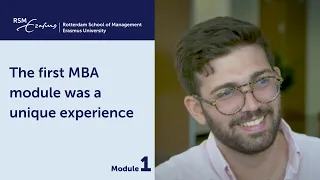 MBA Student shares his experience studying at Rotterdam School of Management