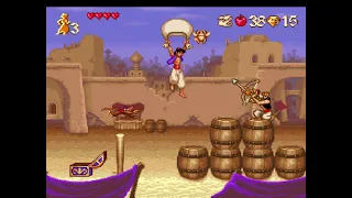 Longplay: Disney's Aladdin (1993) [Super Nintendo]