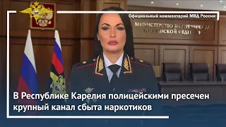 Ирина Волк: В Республике Карелия полицейскими пресечен крупный канал сбыта наркотиков