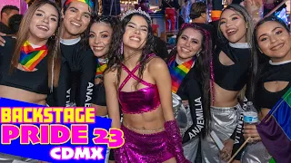 Esto VIVÍ en el  PRIDE 2023 de la  CDMX (BACK STAGE) | Ana Emilia