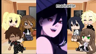 mlb react to marinette as random characters part 2/