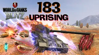 WOT Blitz FV215b 183 Uprising  One Shot One Kill