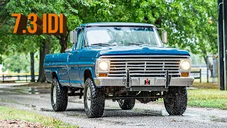 Diesel Swapped 1967 Ford Highboy | Exhaust & Drive