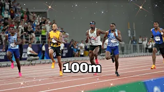 Men's 100m - Xiamen Diamond League 2023 (Christian Coleman, Fred Kerley, Blake, Bracy, Jacobs)