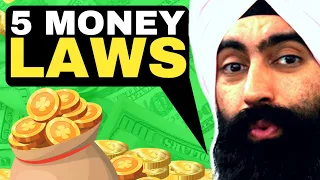 The 5 LAWS OF MONEY You Need To Know In 2024 | Jaspreet Singh