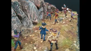 Outlaws and Sheriffs - How to paint the set from Atlantic miniatures