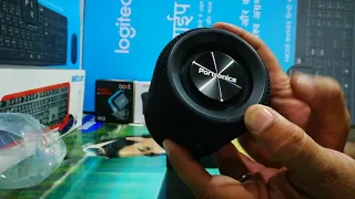 Portronics Sound Drum (POR 871) Portable Bluetooth Speakers। Unboxing & Sound Test By Sarv Gyan Samp