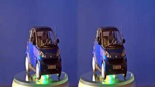 Smart Fortwo, Modellauto 1:43, 3D SBS