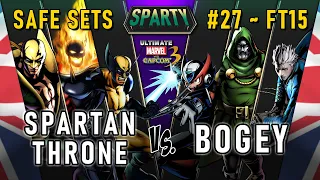 SAFE SETS #27 FT15 Spartan Throne vs Bogey - UMvC3