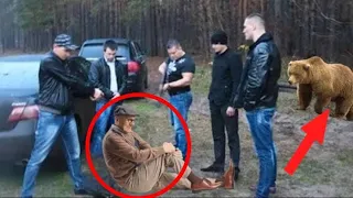 These Men Attacked The Old Man But They Didn't Know He Was Not Alone There!