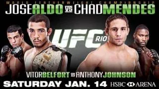 UFC 142 Jose Aldo vs Chad Mendez