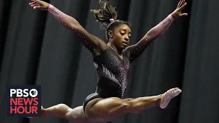 With unprecedented moves, Simone Biles cements her 'transcendent' legacy