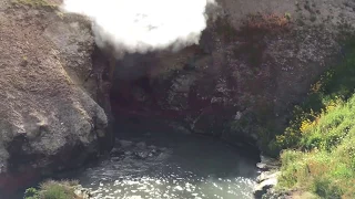 США. Dragons Mouth/ пасть дракона, Yellowstone