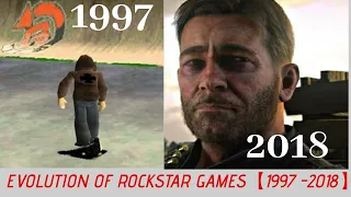 (हिन्दी) Evolution Of Rockstar Games/ Evolution in Video Game Graphics (1997-2018)