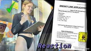 Giving My SNEAKY LINK Application To FEMALE DRIVE THRU Workers! | Reaction