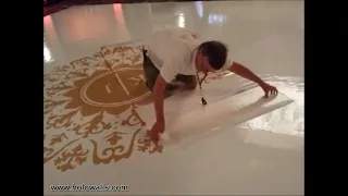 Floor Decal Application