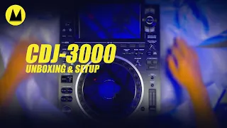 CDJ-3000 Unboxing & Setup