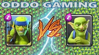 SPEAR GOBLINS VS GOBLINS - CLASH ROYALE BATTLE #43