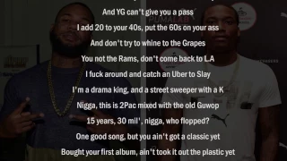 The Game - Pest Control (OOOUUU) [Meek Mill Diss] LYRICS