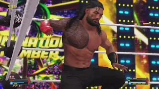 WWE 2K23 Roman Reigns VS The Rock For The WWE Undisputed Universal Championship