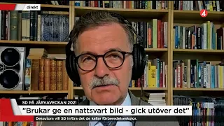 Kristofferson om SD-talet: ”Apokalyptisk beskrivning av tillståndet i Sverige” - Nyheterna (TV4)