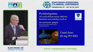 POTS: Therapeutic Options: Blair Grubb, MD