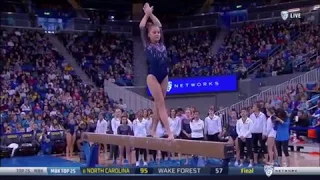 Madison Kocian (UCLA) 2019 Beam vs Arizona 9.8