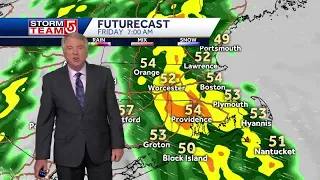 Video: Soaking rain, strong wind gusts last through Friday morning