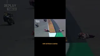 Marc Marquez 5 Dramatic Crashes at the German GP