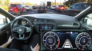 Volkswagen Tiguan: Traffic Jam Assist real test :: [1001cars]