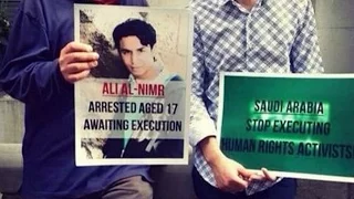 UN Urging Saudi Arabia to Halt Crucifixion of Teen Protestor