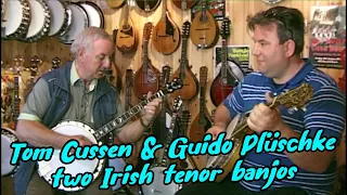 Tom Cussen & Guido Plüschke - Maid behind the Bar Reel - two Banjos - Irish Folk