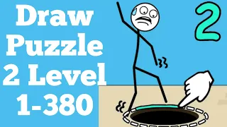 Draw Puzzle 2 : One line one part All Levels 1-380 WalkThrough Solution | Fazie Gamer