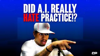 Did Allen Iverson REALLY Hate Practice? 🤔 | Clutch #Shorts