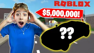 BUYING The MOST EXPENSIVE CAR in ROBLOX! ($5,000,000 SuperCar) | Royalty Gaming