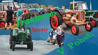 První Traktoriáda v Pohoří - Sraz Místních traktorů - Sprinty