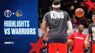 Highlights: Washington Wizards vs Golden State Warriors - 1/16/23