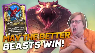 May the Better Beast Comp Win! | Hearthstone Battlegrounds | Savjz