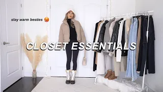 FALL & WINTER MUST-HAVES to stay warm & toasty 🍂