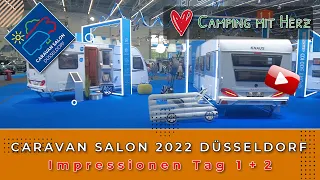 Caravan Salon 2022 Düsseldorf - Weltneuheit und Impressionen
