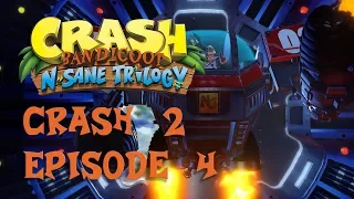 Прохождение Crash Bandicoot 2 (N.Sane Trilogy). Часть 4. БОСС: Н.Джин