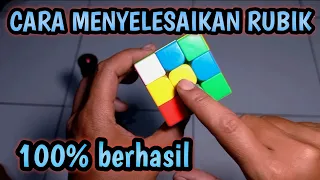 CARA MAIN RUBIK 3X3 UNTUK PEMULA - DARI ACAK SAMPAI JADI