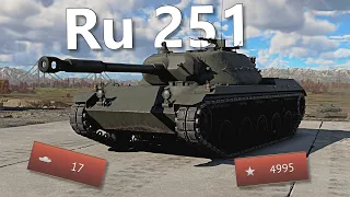 90mm HESH Works Great With This Insane Light Tank || RU 251