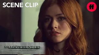 Shadowhunters | Season 3, Episode 7: Clary, Alec, & Lzzy Visit Imogen | Freeform