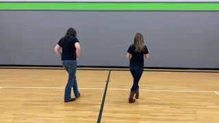 Line Dance routine to Cowboy Casanova INSTRUCTION