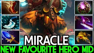 MIRACLE [Earthshaker] New Favourite Hero Mid Aggressive Plays Dota 2